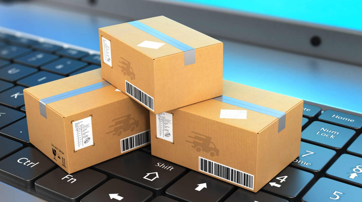Ecommerce Fulfillment Services processing online orders in a modern warehouse facility