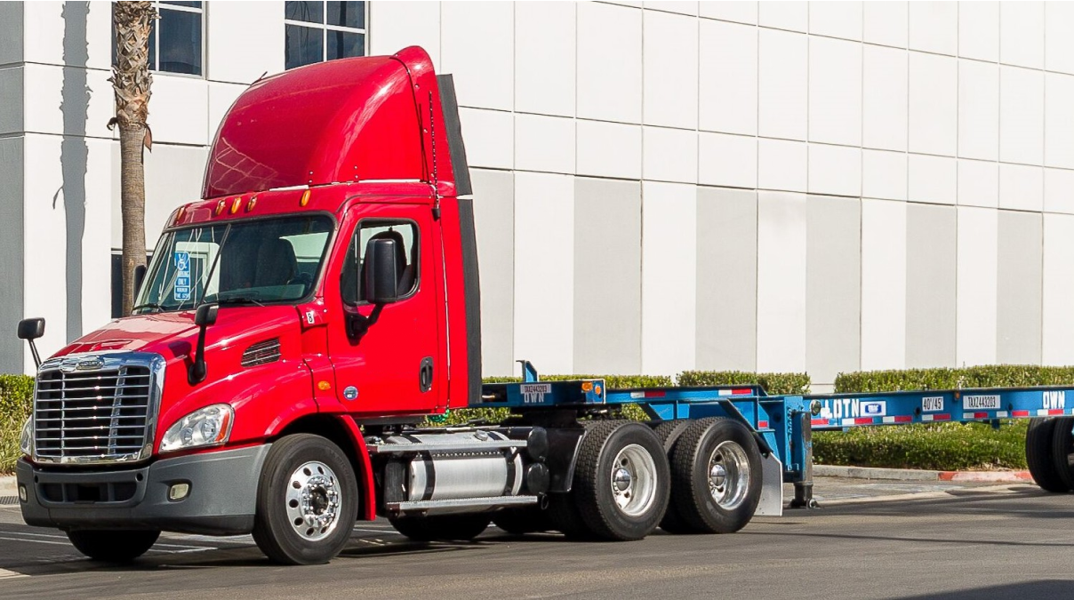 Professional Drayage Trucking Services handling container freight from port terminals efficiently