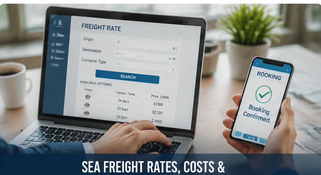 Sea Freight Rates, Costs & Online Booking