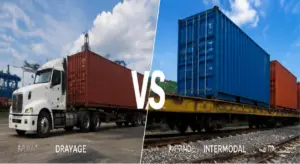 Drayage vs Intermodal Trucking - Choosing the Right Container Transportation Solution