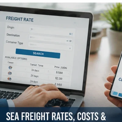 Sea Freight Rates, Costs & Online Booking