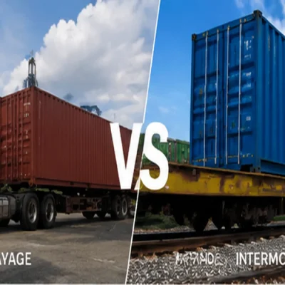 Drayage vs Intermodal Trucking - Choosing the Right Container Transportation Solution